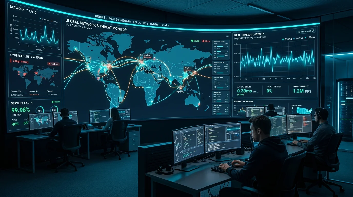 Pnyxe Network Operations Center Telemetry